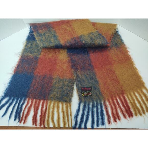 Accessories - Vintage West German Win E Powers Mohair &Wool Scarf